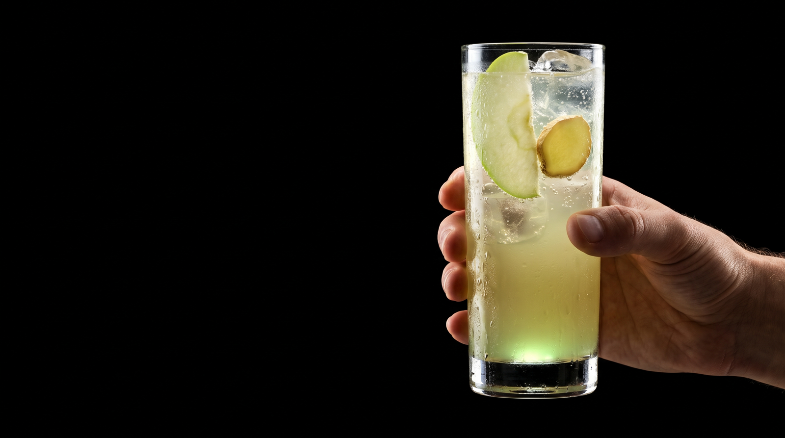 Limonadă de mere verzi cu AromaRico și ghimbir