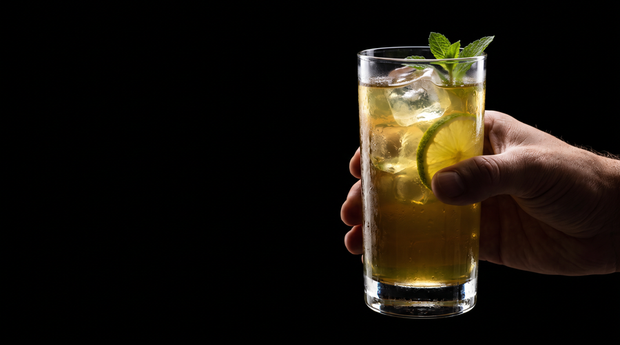 Iced tea mentă & lime
